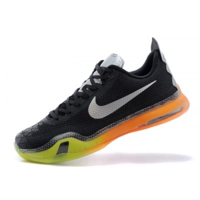 Nike Erkek Kobe 10 Siyah / Renkli Basketbol Ayakkabısı Türkiye - A8S3CRYF